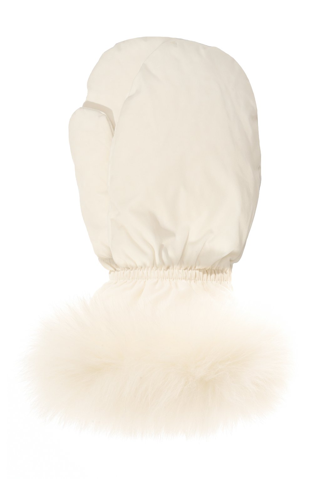 Пуховые варежки YVES SALOMON ENFANT, арт. 25WEA904XXD0TM, фото 1