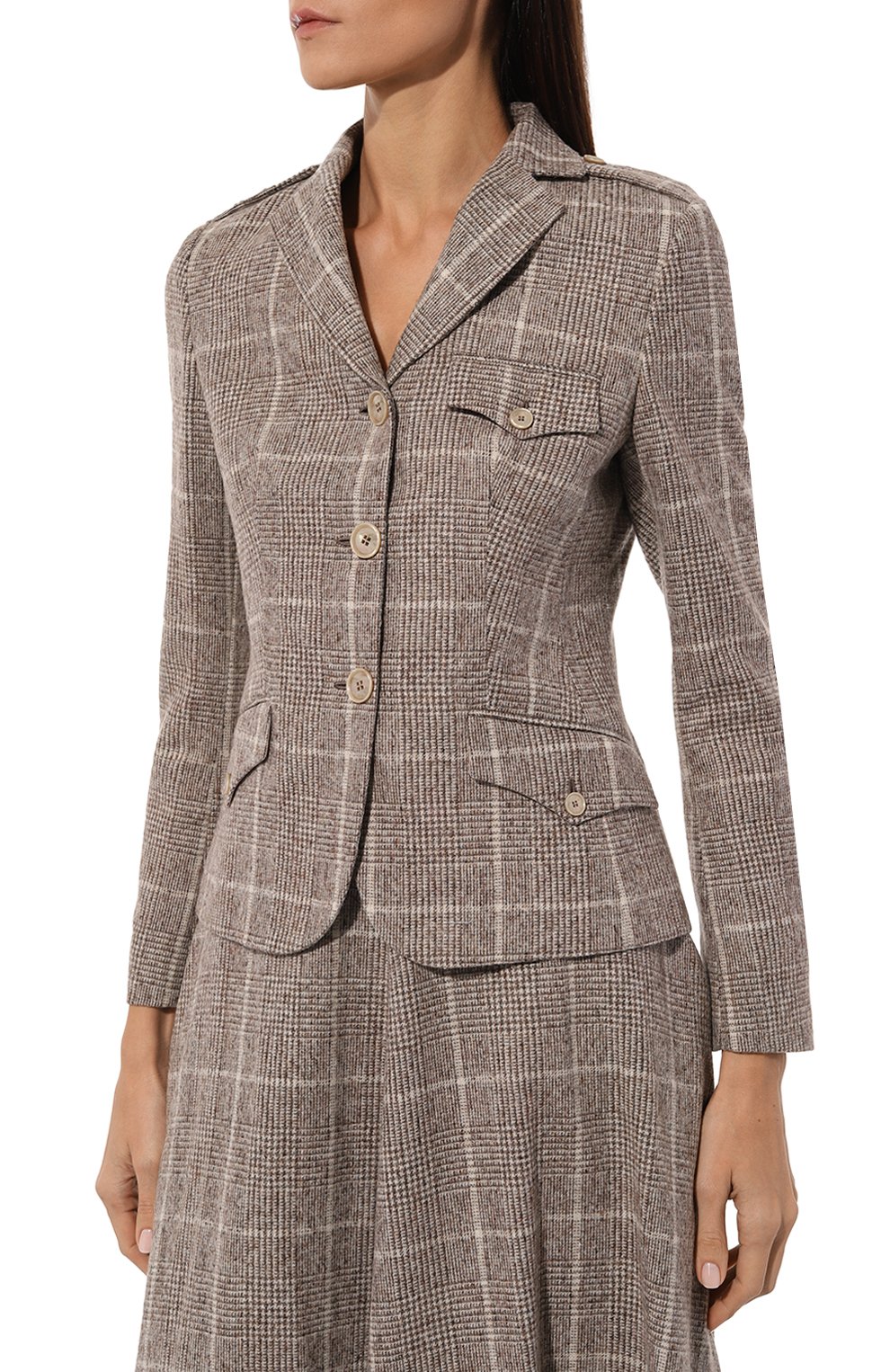 Шерстяной жакет KITON, арт. D58511K0508E01, фото 3