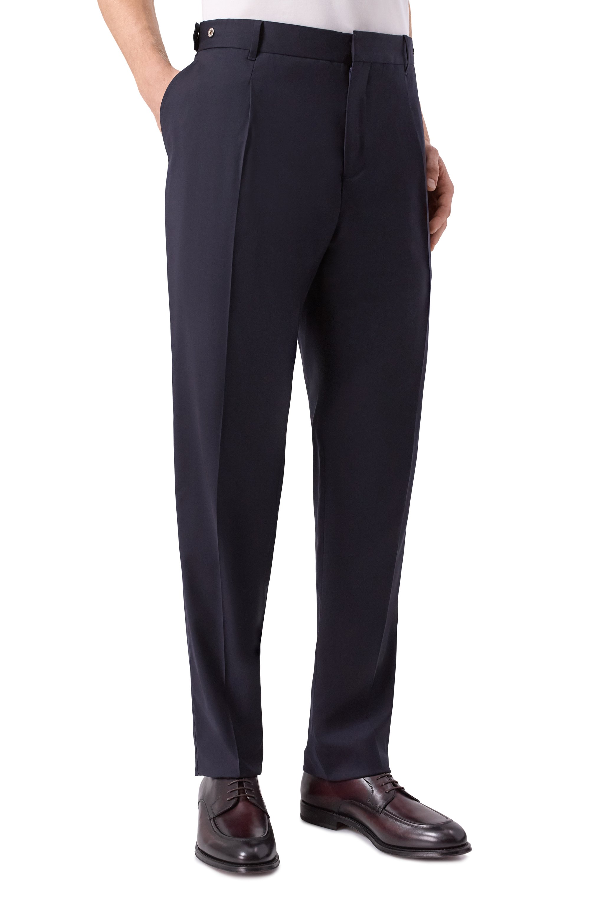 Шерстяные брюки ZILLI, арт. CPPTA1M028660014U/50, фото 3