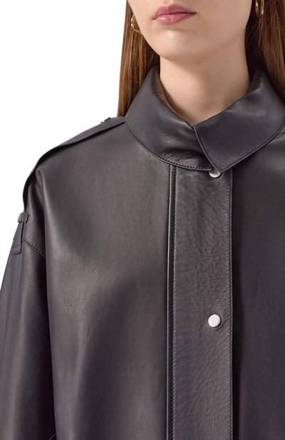 Кожаная куртка BOSS, арт. 50544445, фото 5