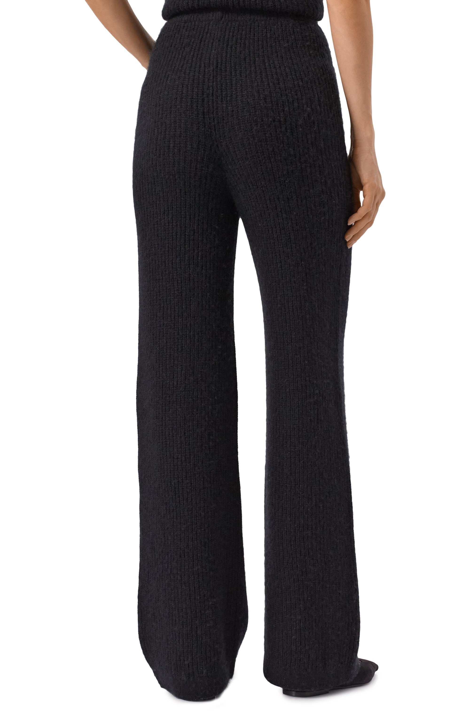 Брюки из шерсти и кашемира MVST черного цвета по цене 175500 руб., арт. WF60-473MU, фото 4 Брюки из шерсти и кашемира MVST, арт. WF60-473MU, фото 4