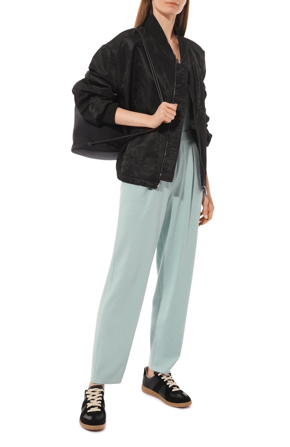 Брюки из шелка и кашемира FREEAGE, арт. LW23.PT065.6030.502, фото 2