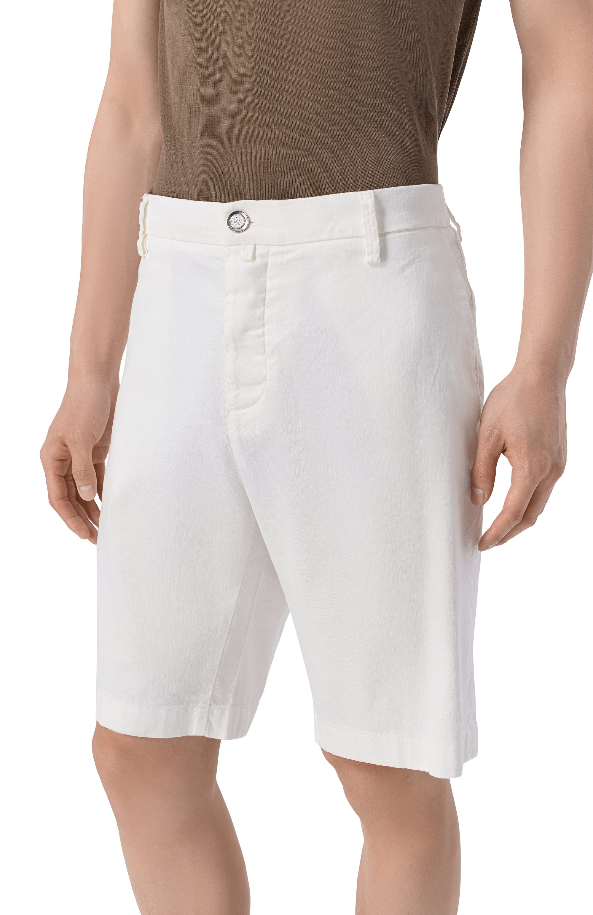 Ш орты из хлопка и льна JACOB COHEN, арт. JUM_N0017 001 S4269 TR, фото 3