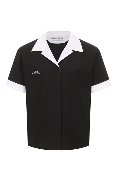 Женская хлопковая рубашка ROWEN ROSE, арт. T0P_RR291