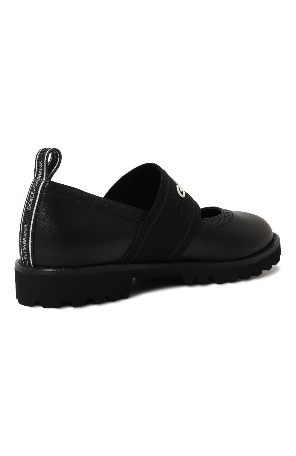 Кожаные туфли DOLCE & GABBANA, арт. D10960/AW087/37-39, фото 3