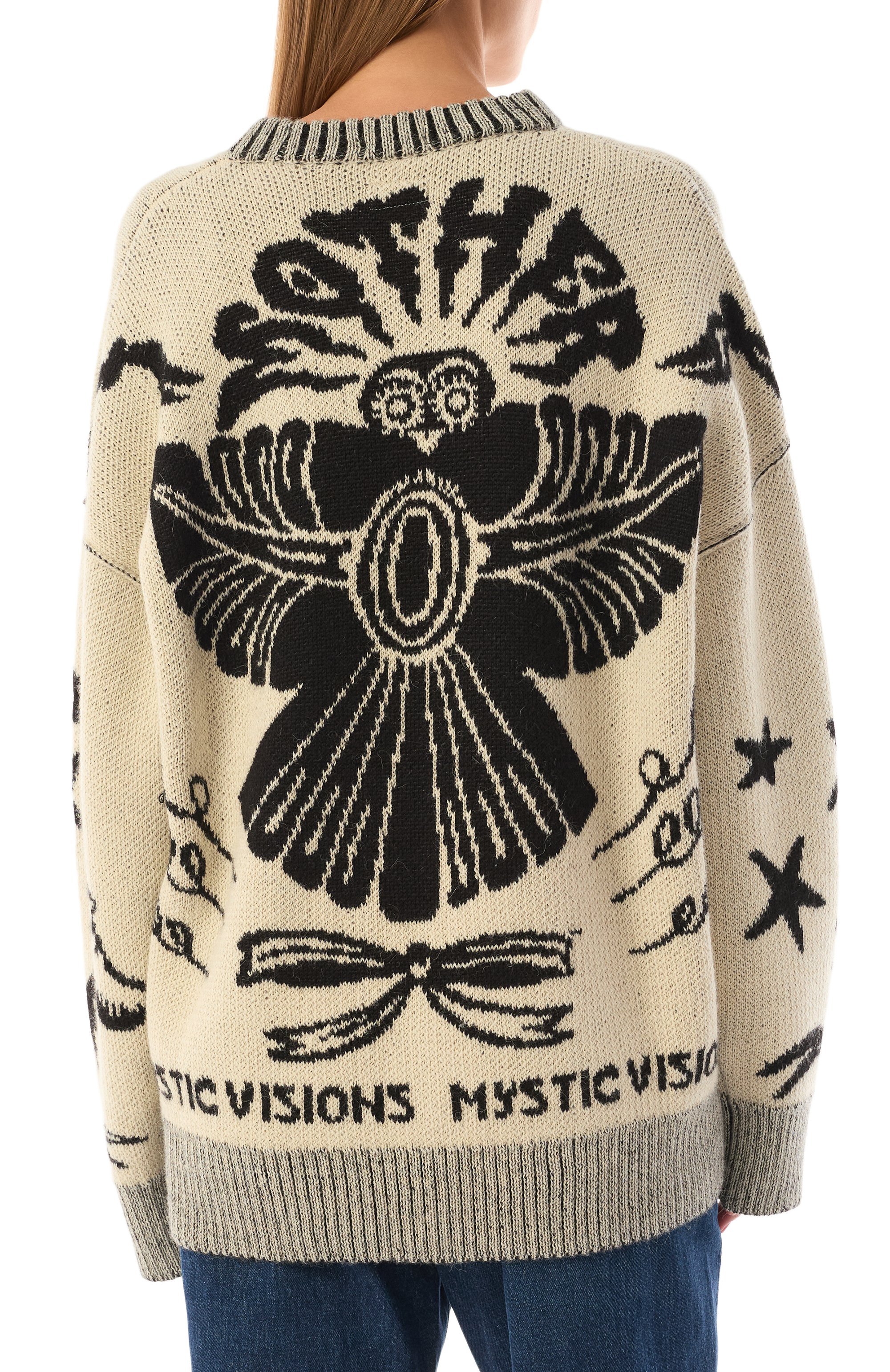 Шерстяной свитер MOTHER, арт. 82186-1683, фото 4