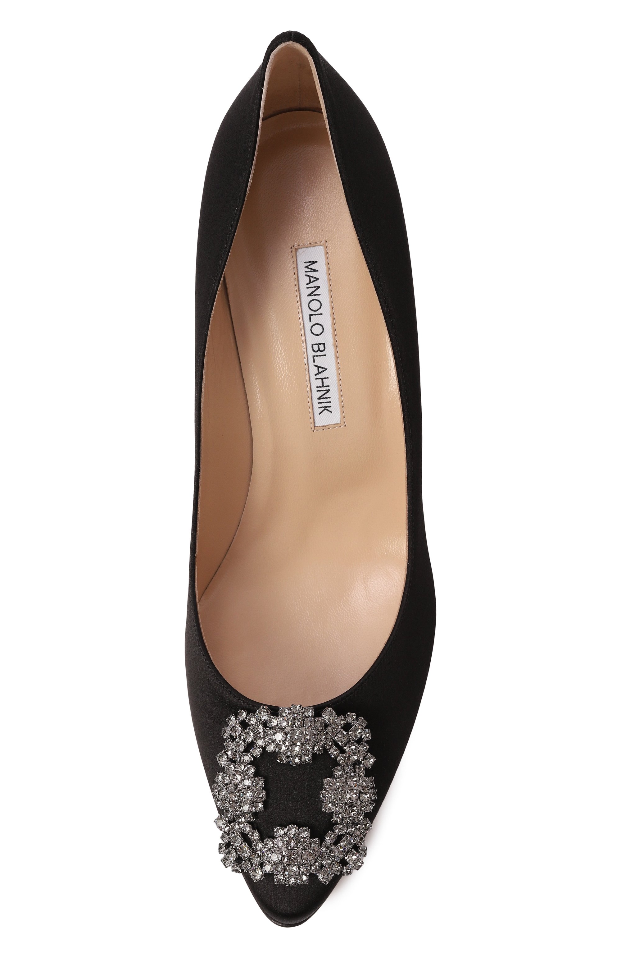 Текстильные туфли hangisi 70 MANOLO BLAHNIK, арт. 9XX-0662/SAT, фото 6