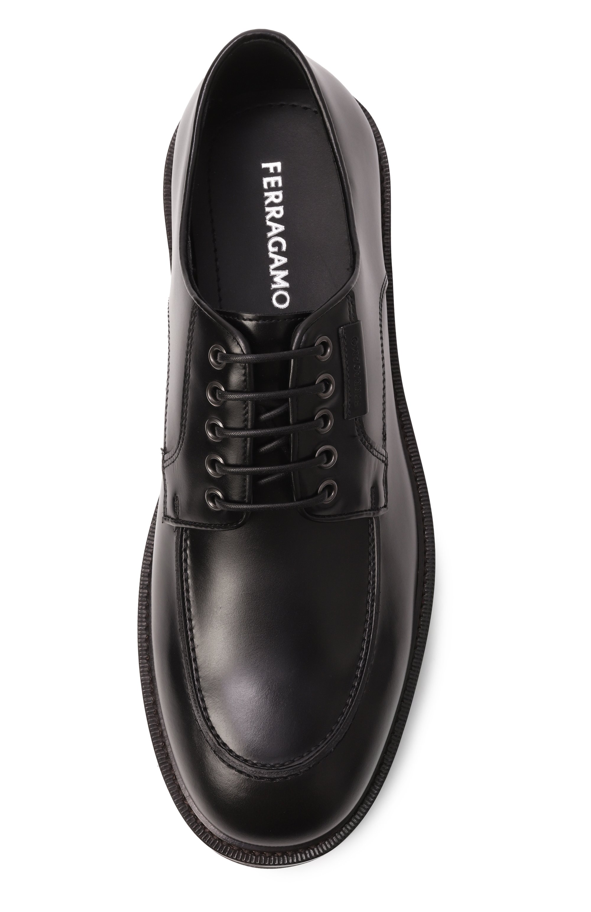 Кожаные дерби FERRAGAMO, арт. 02A596/788839, фото 6