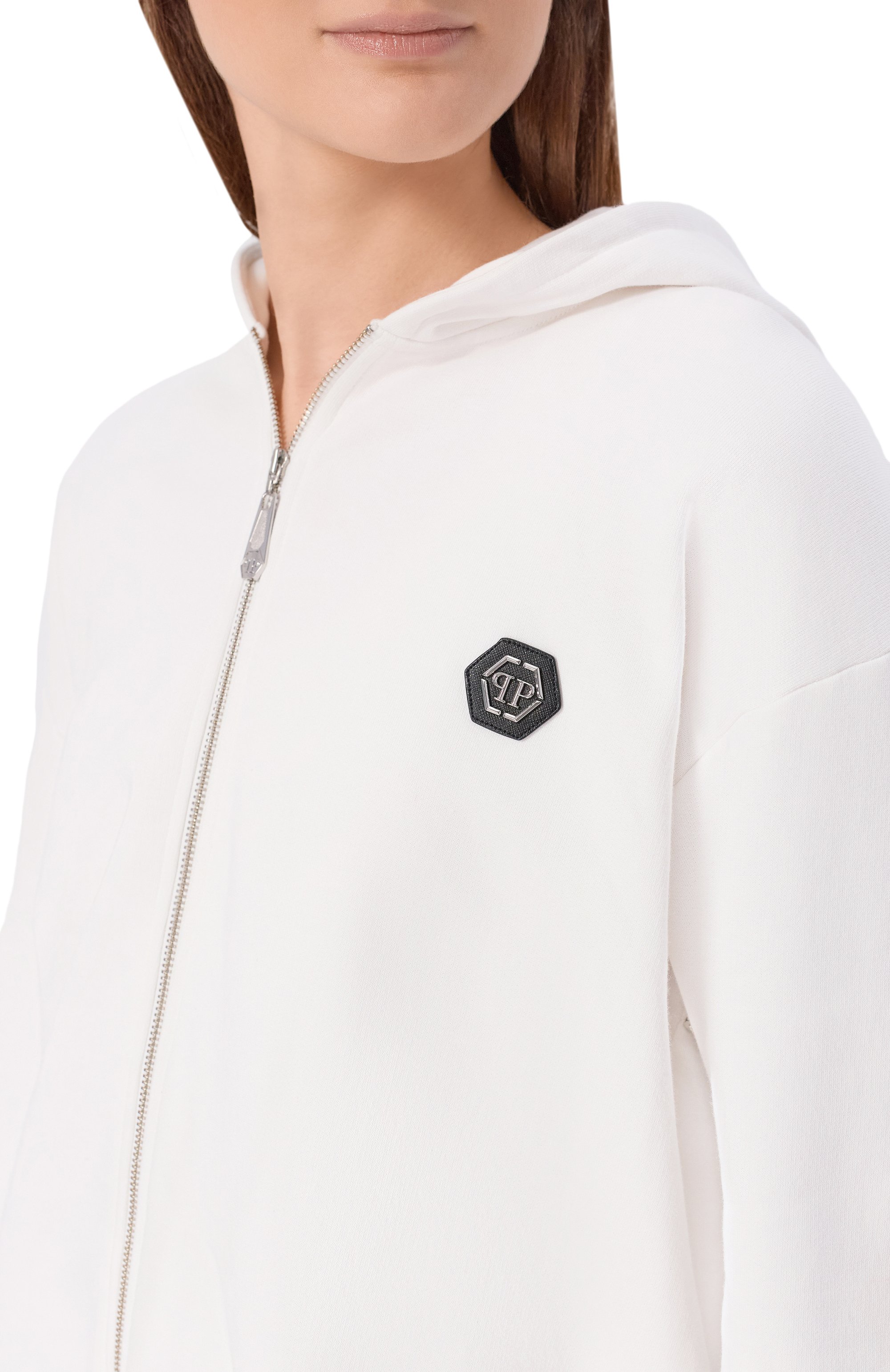 Хлопковая толстовка PHILIPP PLEIN, арт. SAFC WJB1930 PTE004N, фото 5