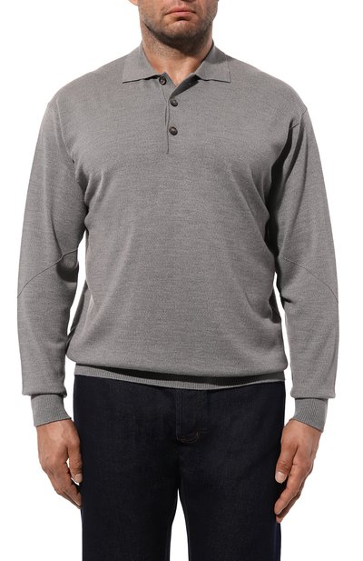 Поло из шерсти и кашемира CORTIGIANI, арт. 1AS107, фото 3