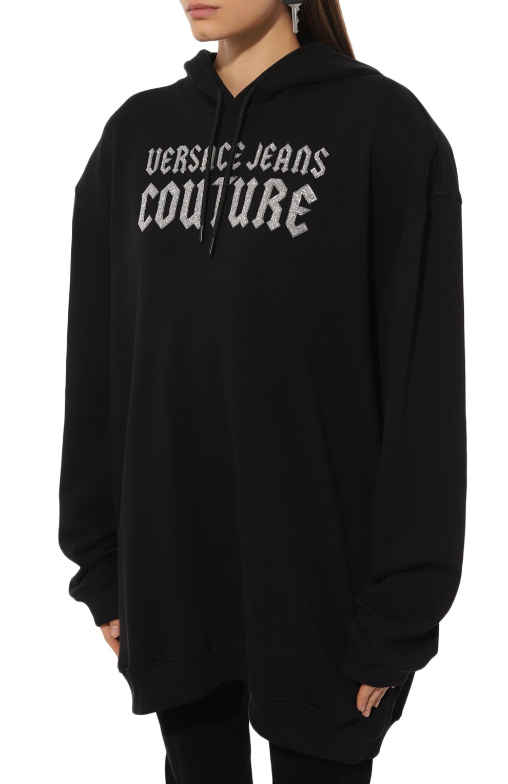 Хлопковое худи VERSACE JEANS COUTURE, арт. 77HAIL03/CF00L, фото 3