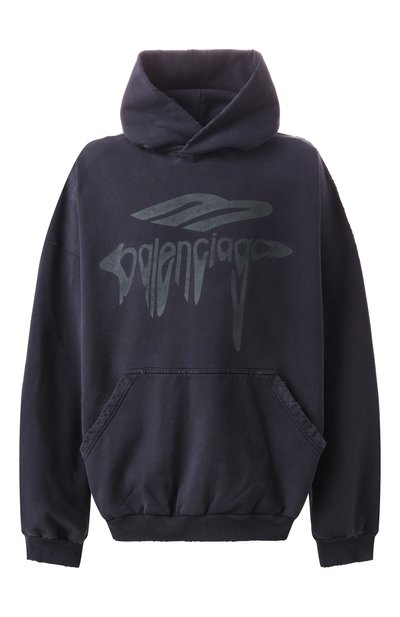 Мужской хлопковое худи BALENCIAGA, арт. 803265/TRVS9