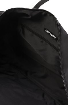 Мужская сумка albert DIRK BIKKEMBERGS черного цвета, арт. BKBR01037T | Фото 5 (Размер: large; Ремень/цепочка: На ремешке; Материал: Текстиль)
