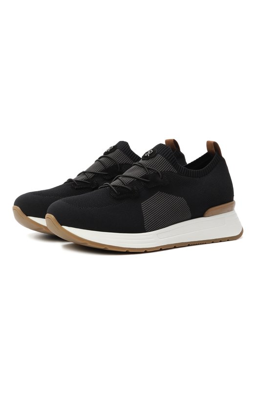 Текстильные кроссовки Stefano Ricci UZ26EG2324/TSSDP Чёрный UZ26EG2324/TSSDP