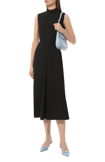 Платье PRADA черного цвета по цене 230000 руб., арт. P3D97H-1RW9-F0002-211, фото 2 Платье PRADA, арт. P3D97H-1RW9-F0002-211, фото 2