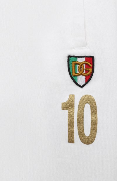 Хлопковые джоггеры DOLCE & GABBANA, арт. L4JPFE/G7CK1/2-6, фото 3