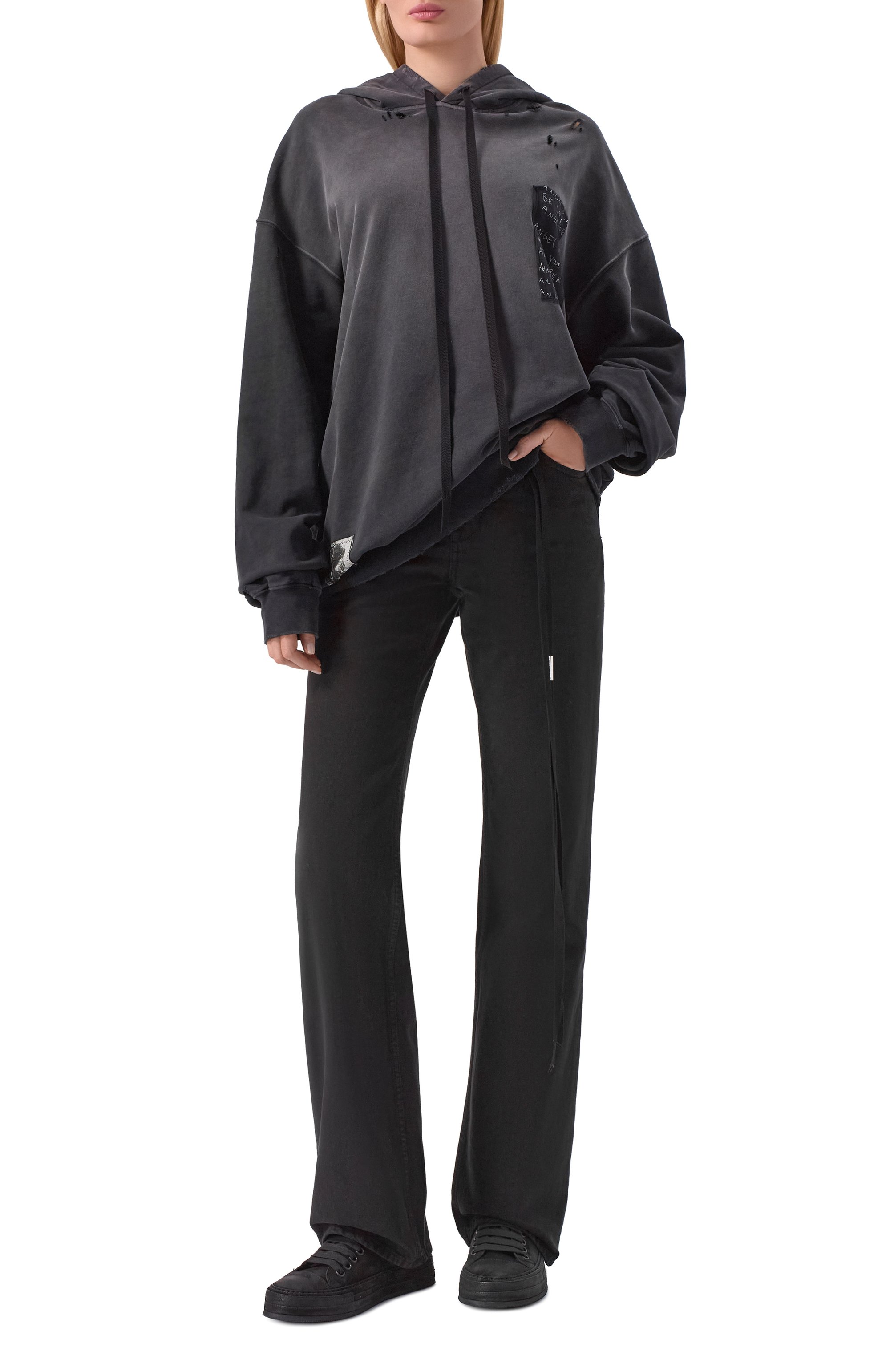 Замшевые кеды nono ANN DEMEULEMEESTER, арт. B0012569/LT147, фото 3