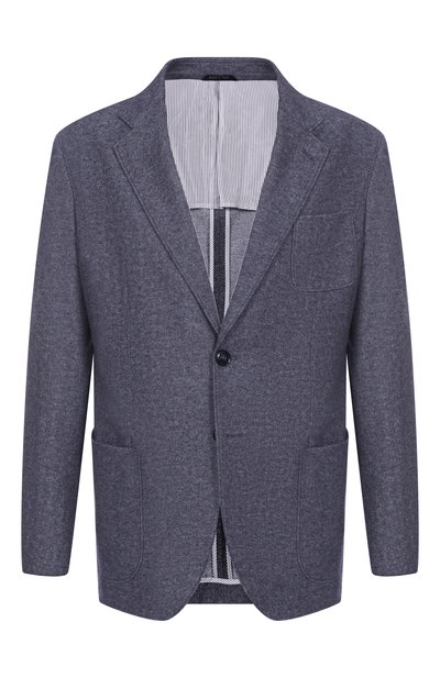 Мужской пиджак из кашемира и хлопка GIORGIO ARMANI, арт. GM000140/TE17854