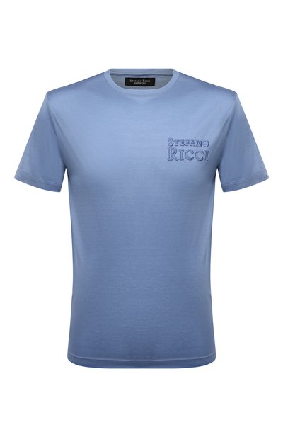 Мужская хлопковая футболка STEFANO RICCI, арт. MNH3102250/TE0001