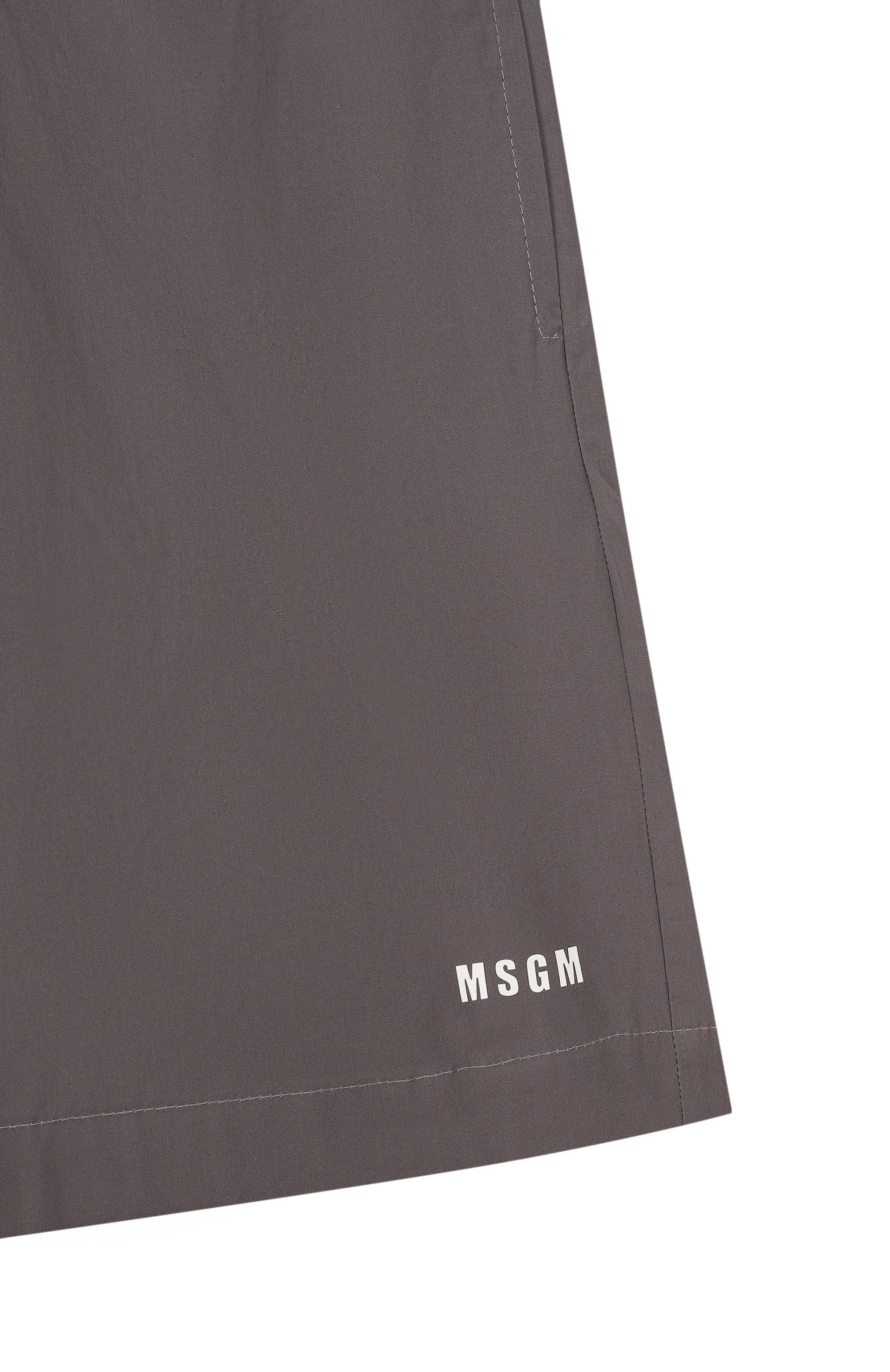 Хлопковые шорты MSGM KIDS, арт. S6MSJBBE155, фото 3