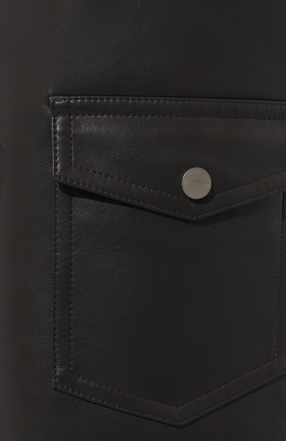 Брюки-карго из экокожи NANUSHKA, арт. NW24FWPA37869, фото 5