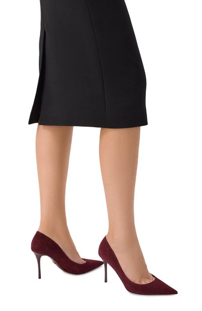 Замшевые туфли new cardinale 90 DOLCE & GABBANA, арт. CD1998/A1275, фото 2
