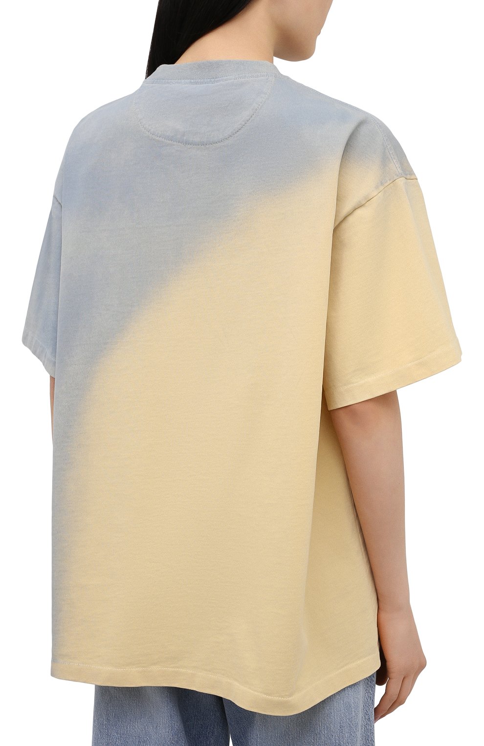 Хлопковая футболка ACNE STUDIOS, арт. AL0205, фото 4