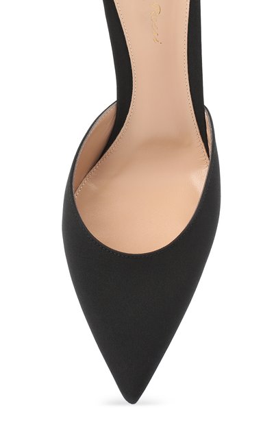 Текстильные туфли kira d'orsay 70 GIANVITO ROSSI, арт. G40137.70RIC.CXNNENE, фото 5