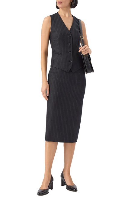 Женские кожаные туфли KITON, арт. D60824K0519H02