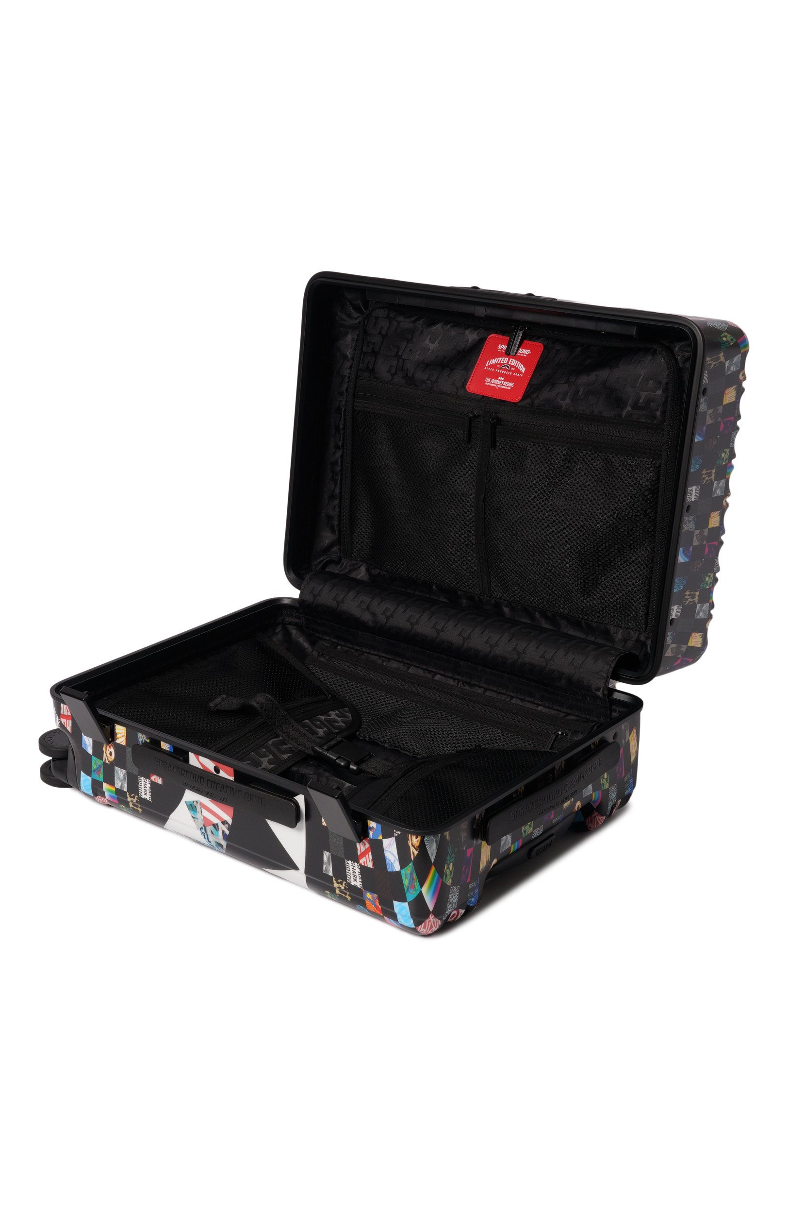 Чемодан SPRAYGROUND, арт. 910CL335NSZ/CRAZY CHECK CARRY-0N LUGGAGE, фото 4
