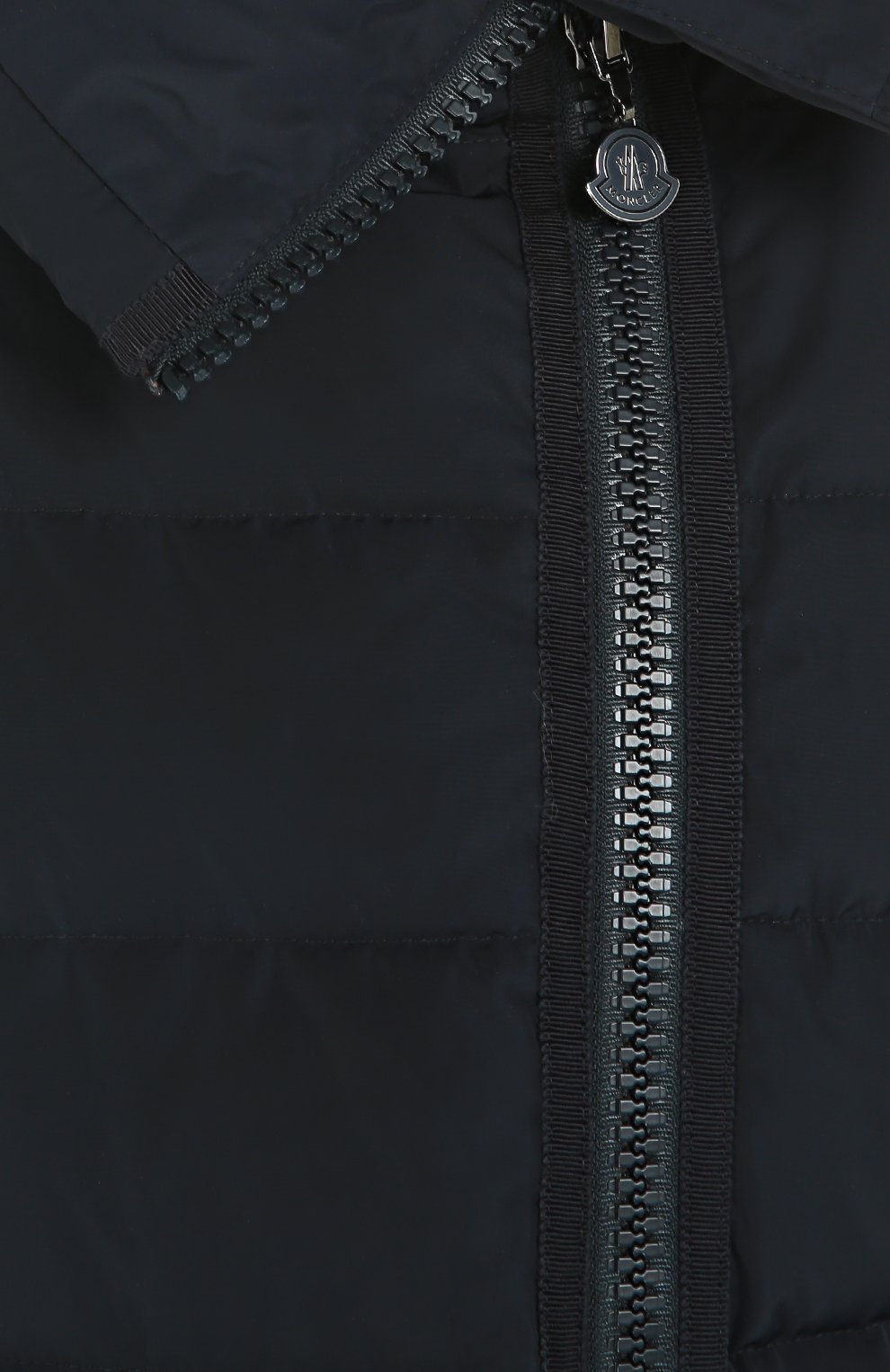 Стеганый пуховик с высоким воротником и косой молнией MONCLER, арт. B2-093-49379-00-54543, фото 5