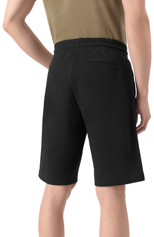 Хлопковые шорты Aeronautica Militare BF0032UF00674 Чёрный  BF0032UF00674 Фото 4