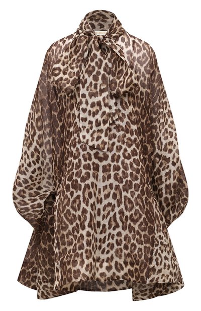 Платье изо льна и шелка ZIMMERMANN, арт. 1404DF241, фото 1