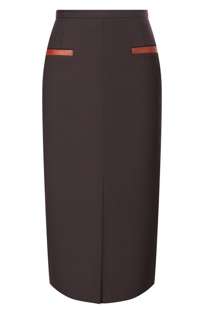 Женская шерстяная юбка KITON, арт. D62206K0107I