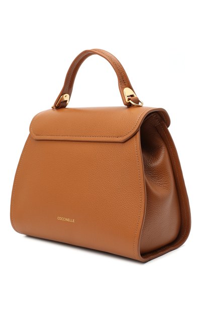 Сумка marvin medium COCCINELLE коричневого цвета по цене 38300 руб., арт. E1 GP0 18 03 01, фото 3 Сумка marvin medium COCCINELLE, арт. E1 GP0 18 03 01, фото 3