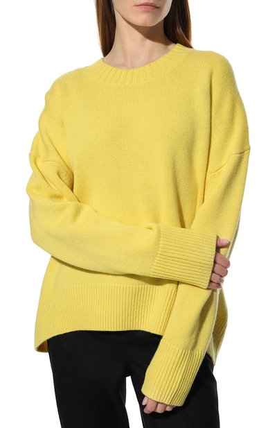 Кашемировый свитер SEVEN LAB желтого цвета по цене 29400 руб., арт. Jumper 22 yellow, фото 3 Кашемировый свитер SEVEN LAB, арт. Jumper 22 yellow, фото 3