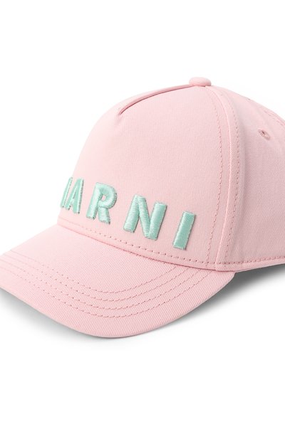 Хлопковая бейсболка MARNI, арт. M01470/M00J2, фото 3