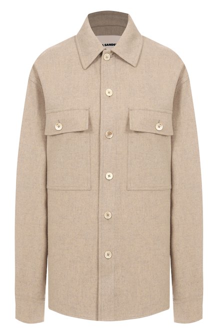Женская шерстяная рубашка JIL SANDER, арт. J40DL0124-J40182
