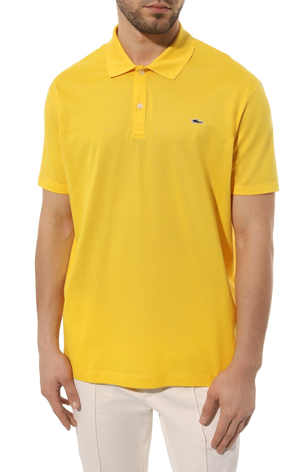 Хлопковое поло PAUL&SHARK, арт. C0P1013, фото 3