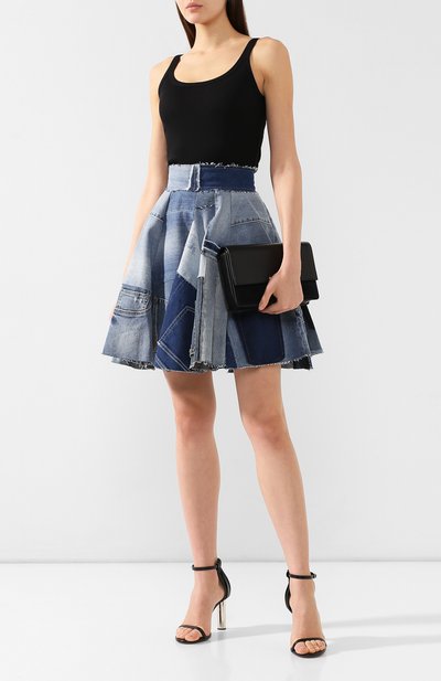 Облегающая майка фактурной вязки DOLCE & GABBANA, арт. 0102/F8H25T/FU7AV, фото 2