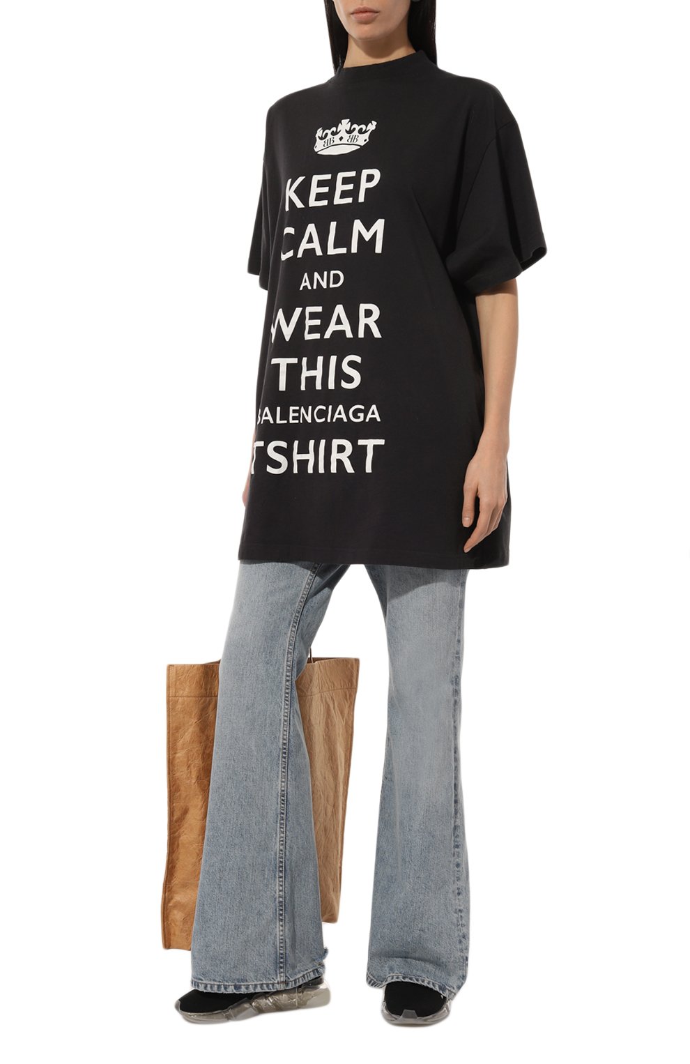 Текстильные кроссовки speed 2.0 BALENCIAGA черного цвета по цене 151500 руб., арт. 617196/W2DC4, фото 2 Текстильные кроссовки speed 2.0 BALENCIAGA, арт. 617196/W2DC4, фото 2