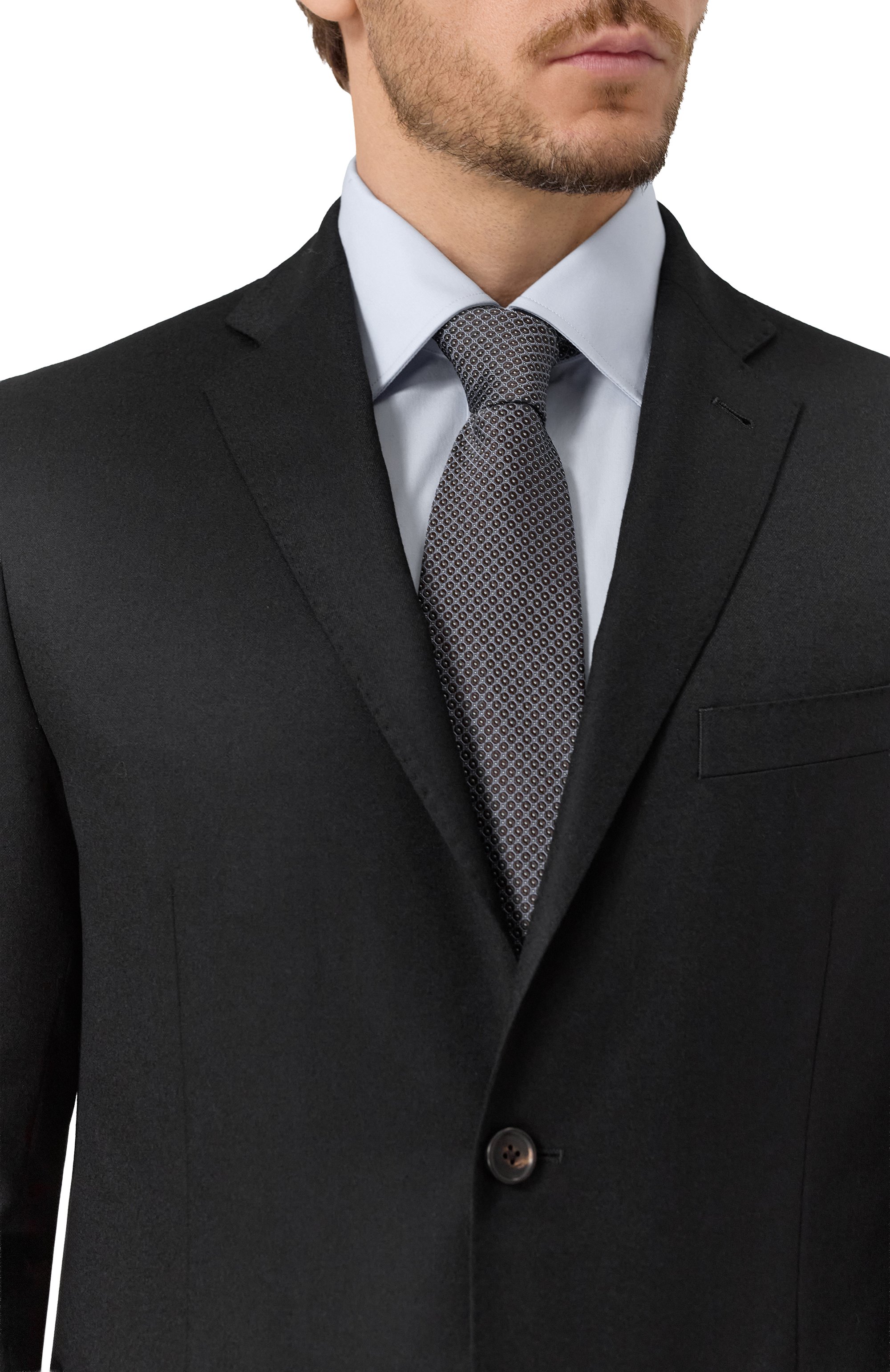 Шелковый галстук CORNELIANI, арт. 26U302-2620304, фото 2