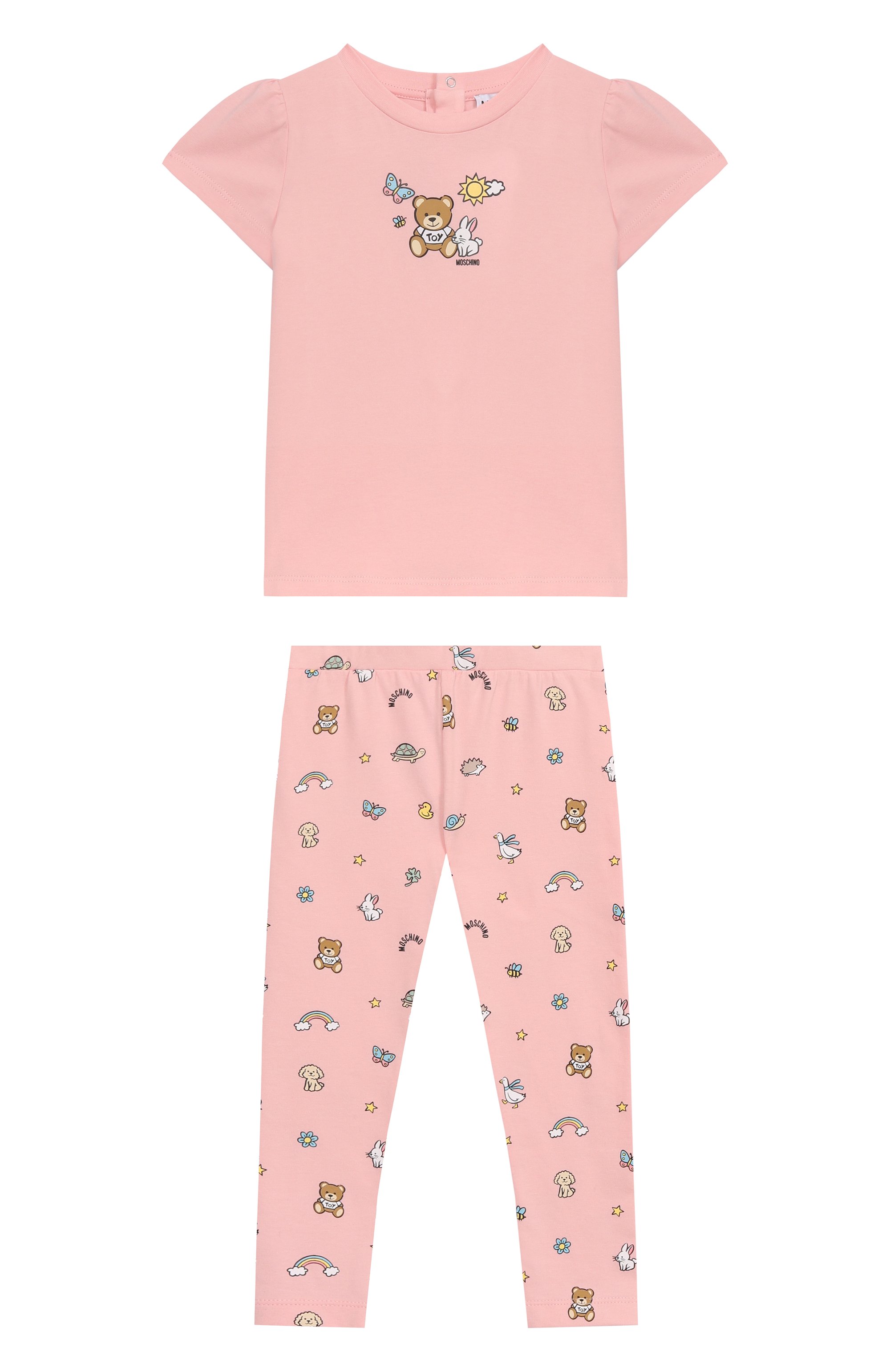 Комплект из футболки и легинсов MOSCHINO, арт. MDG01H/LBB5E, фото 1