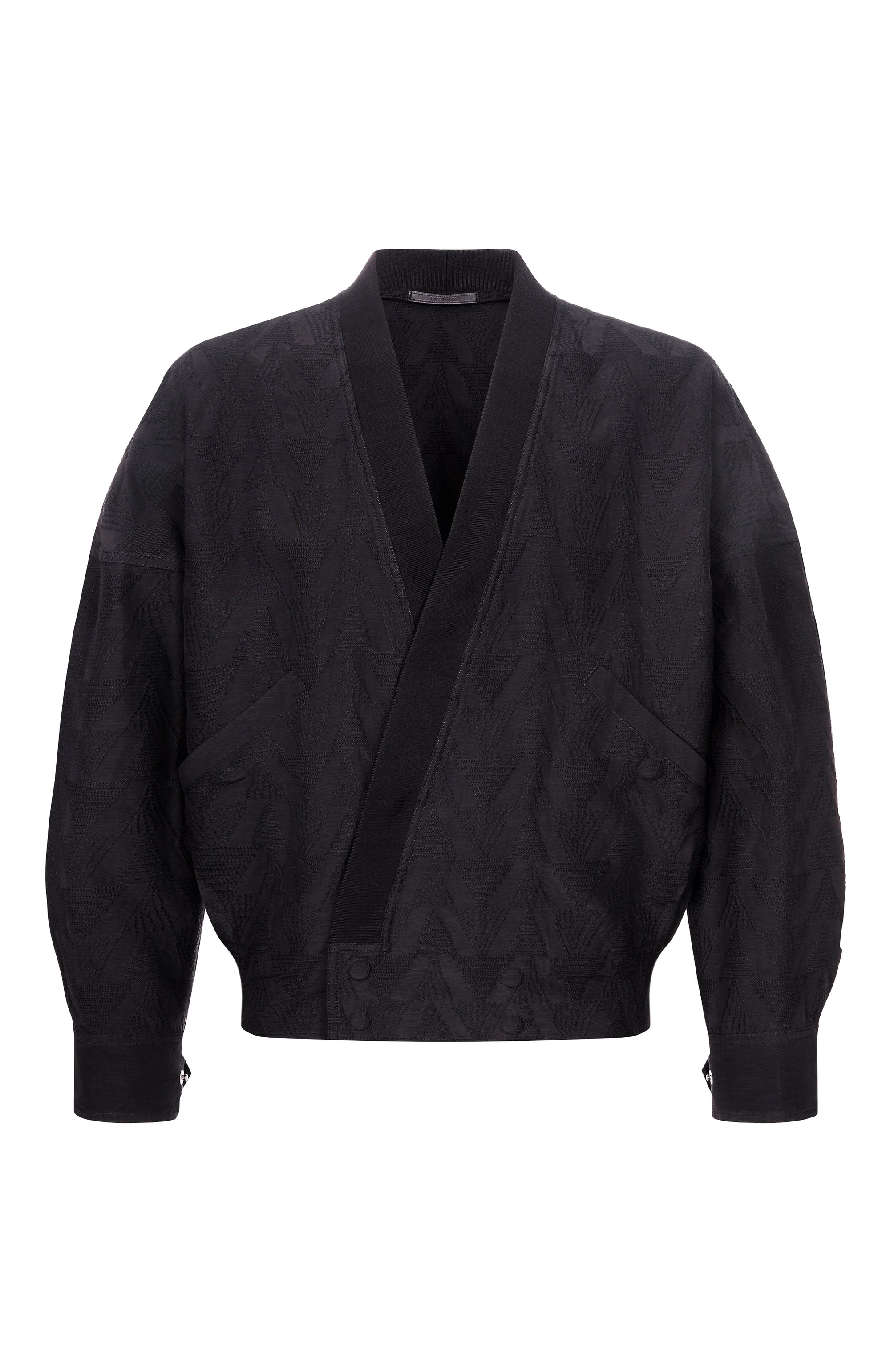 Бомбер из вискозы и льна GIORGIO ARMANI, арт. GM003367/AF26192, фото 1