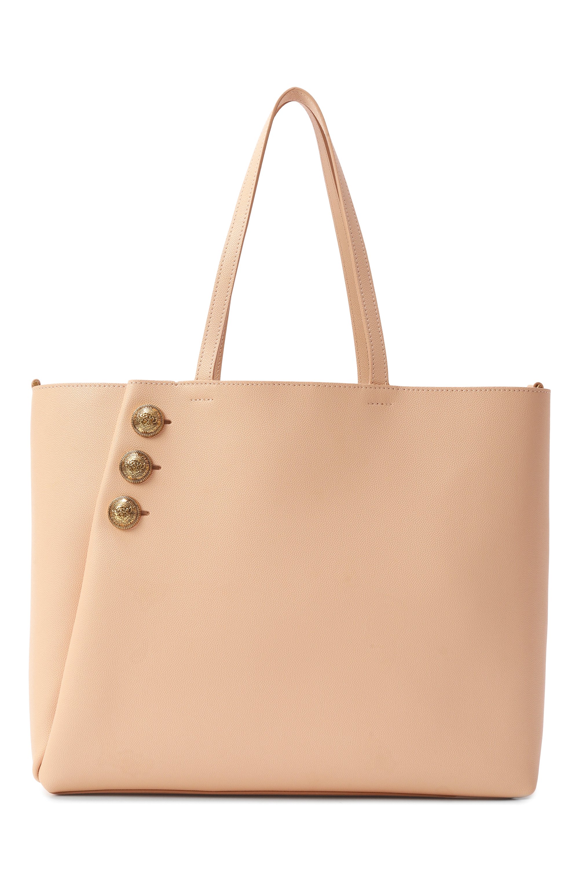 Сумка-тоут emblème BALMAIN бежевого цвета по цене 119500 руб., арт. DN1FE836/LGSR, фото 6 Сумка-тоут emblème BALMAIN, арт. DN1FE836/LGSR, фото 6