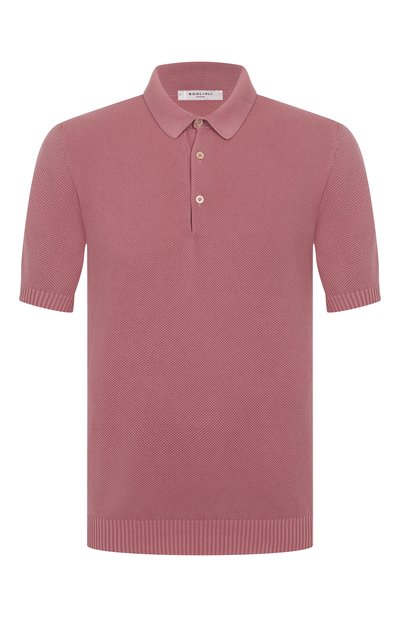 Мужская хлопковое поло BOGLIOLI, арт. 91554T/SB4801