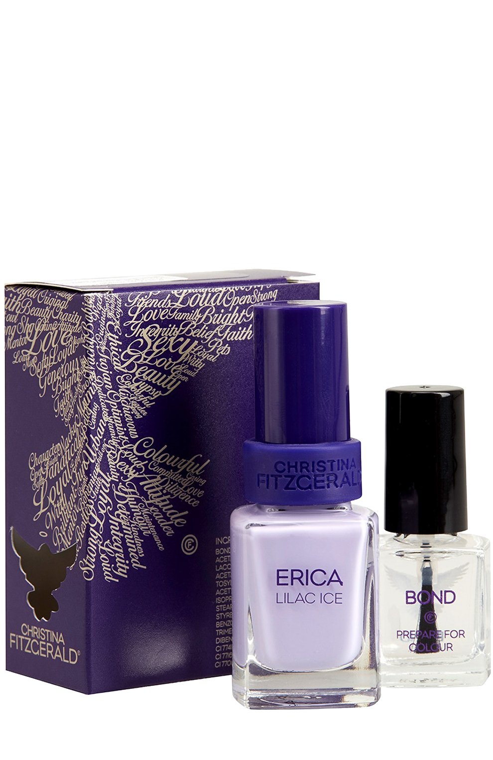 Лак для ногтей \лиловый лед\" erica lilac ice + bond" CHRISTINA FITZGERALD цвета по цене 1520 руб., арт. 9333381002914, фото 1 Лак для ногтей \лиловый лед\" erica lilac ice + bond" CHRISTINA FITZGERALD, арт. 9333381002914, фото 1