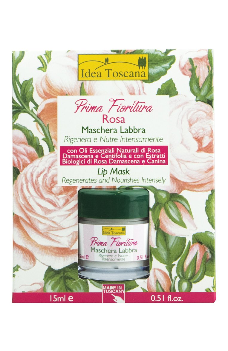 Маска для губ prima fioritura на основе экстракта лепестков розы (15ml) IDEA TOSCANA бесцветного цвета, арт. 430142 | Фото 2 (Тип продукта: Маски; Назначение: Для губ; Нос: Не проставлено; Региональные ограничения белый список (Axapta Mercury): Не проставлено; Косметика кросс-кт: Уход У)