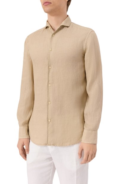 Льняная рубашка MC2 SAINT BARTH, арт. STBM CUBA/00275H, фото 3