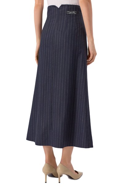 Шерстяная юбка ERIKA CAVALLINI, арт. P5WZ02, фото 4